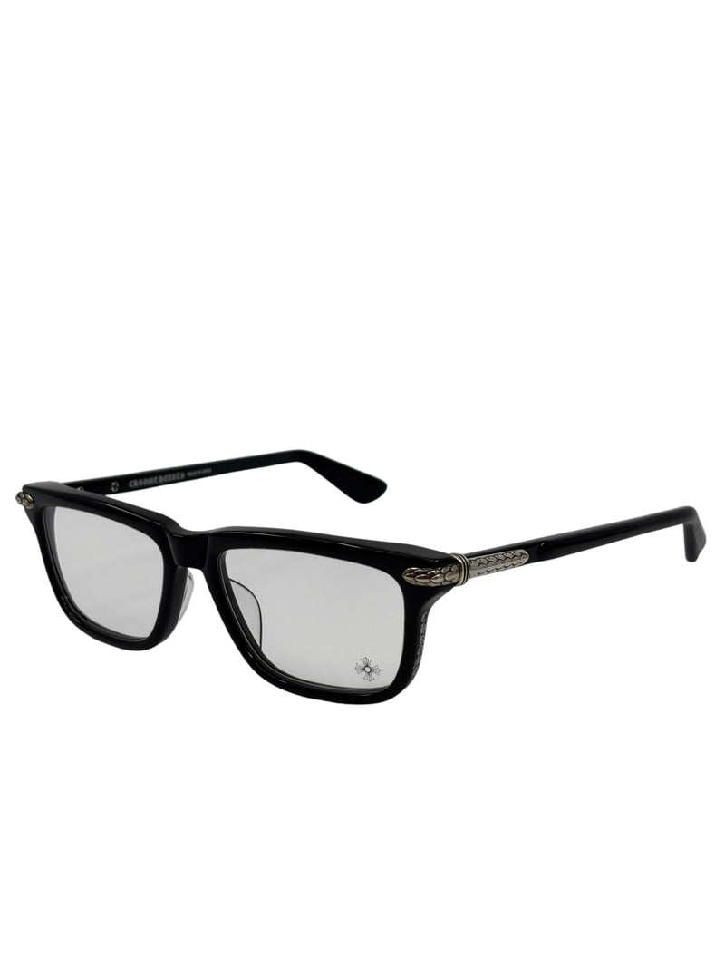 Chrome Hearts Little Dinger Glasses Black Silver