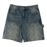Louis Vuitton Denim Carpenter Shorts Blue