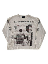 ERD Dérangement À X L/S Tee White