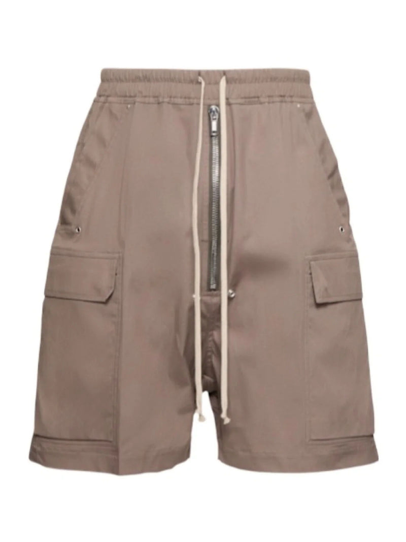 Rick Owens Cargobela Shorts Dust