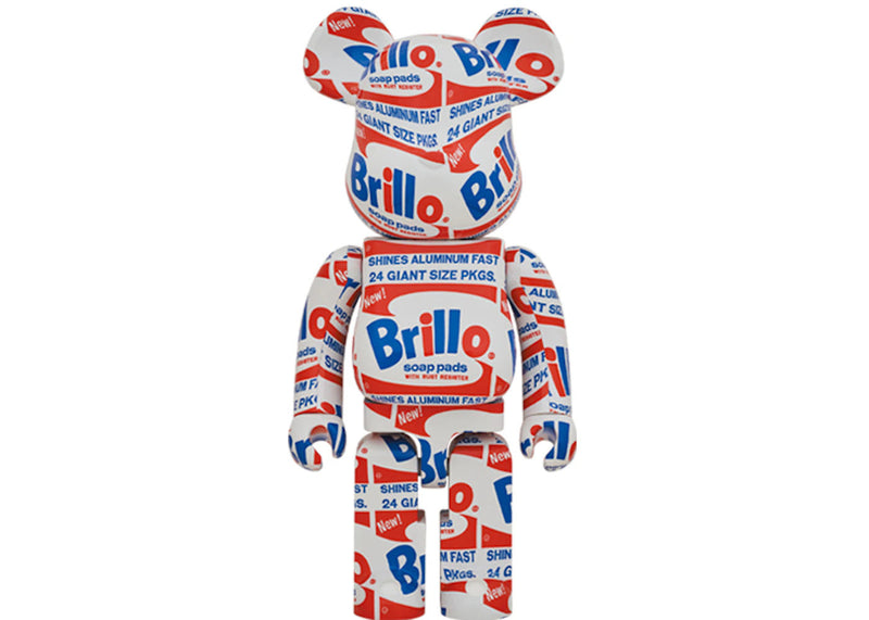 Bearbrick ANDY WARHOL "Brillo" 1000% Collectible
