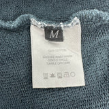 ERD Classic Logo Distressed Hoodie Blue