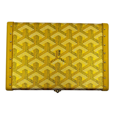 Goyard Minaudiere Trunk Bag Gold