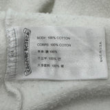 Chrome Hearts Floral Cross Zip Hoodie White