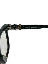 Chrome Hearts Cox Ucker Glasses Black Silver
