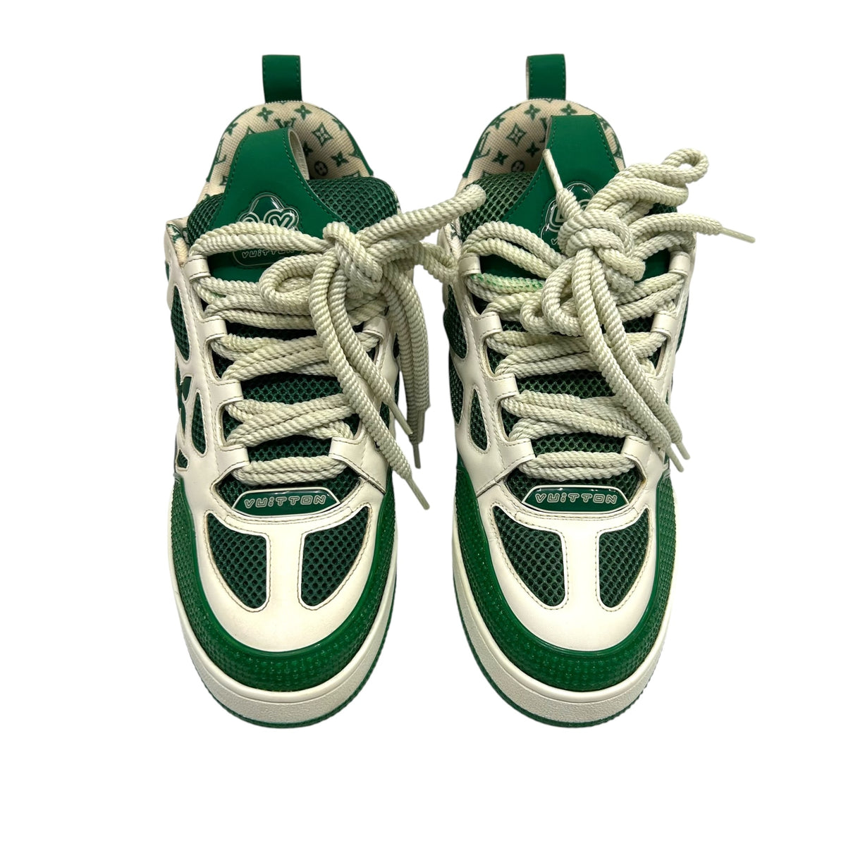 Louis Vuitton LV Skate Sneaker Green White