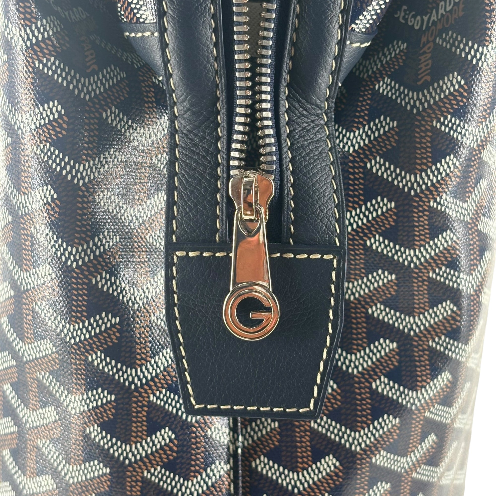 Goyard Cisalpin Backpack Navy Blue