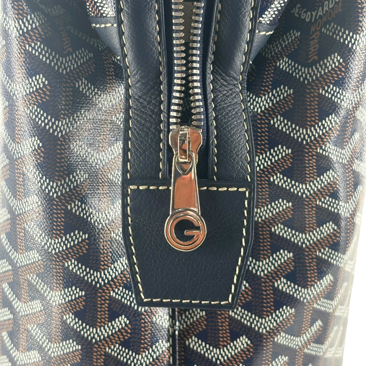 Goyard Cisalpin Backpack Navy Blue
