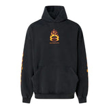 Balenciaga Burning Unity Hoodie Black