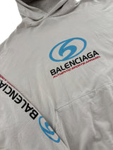 Balenciaga Loop Sports Icon Hoodie Beige