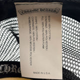 Chrome Hearts CH Hollywood Trucker Hat Black White