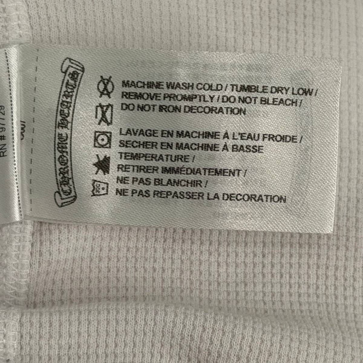 Chrome Hearts Dagger Thermal White