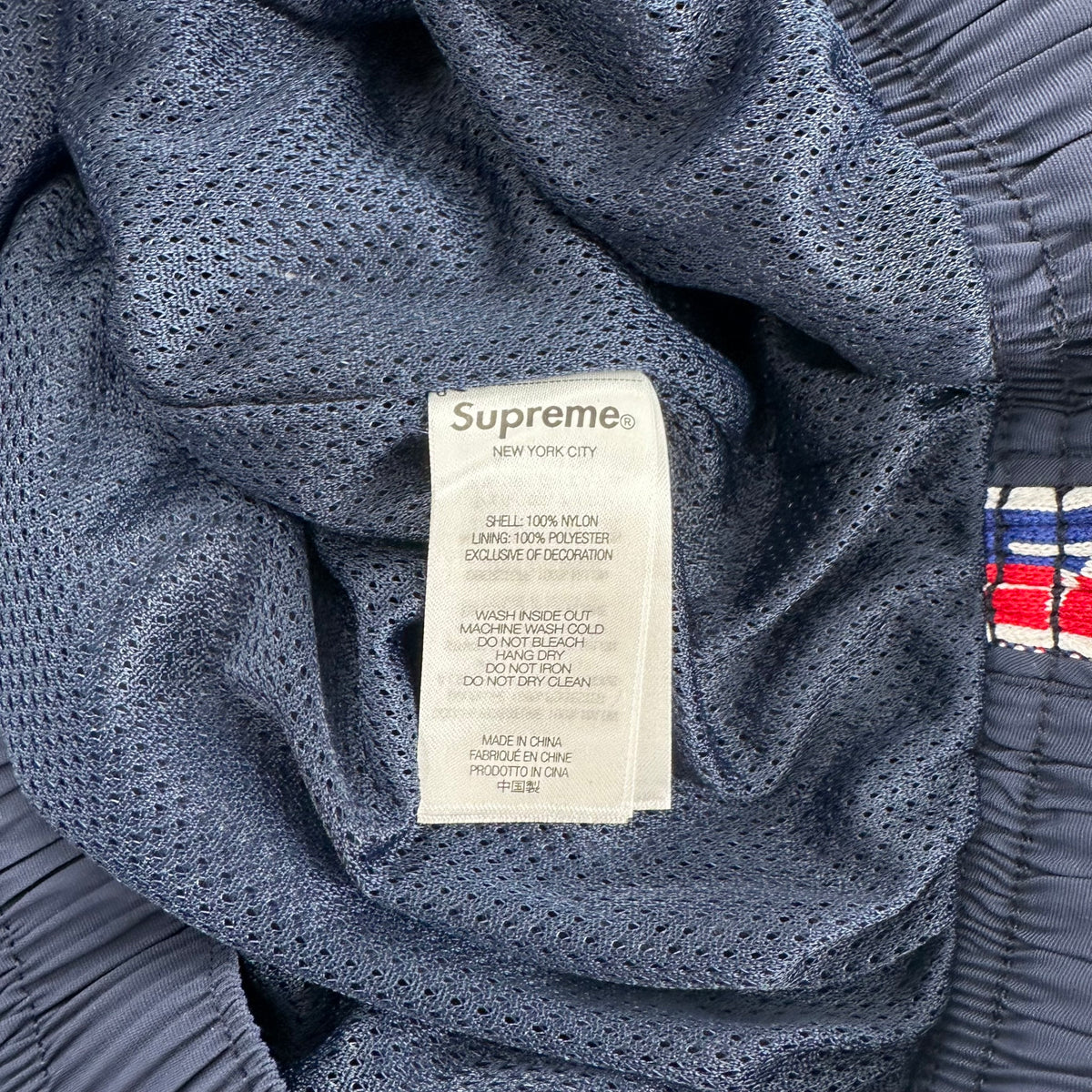 Supreme Hysteric Glamour Track Pant Navy