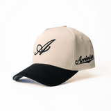 Arriviste The Initial Snapback Black & Creme