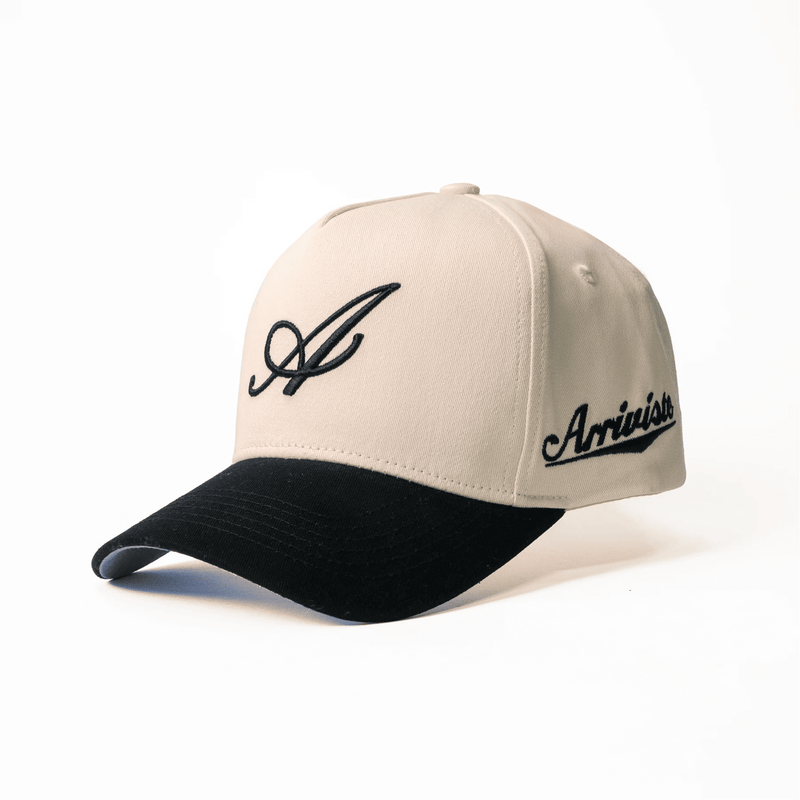 Arriviste The Initial Snapback Black & Creme