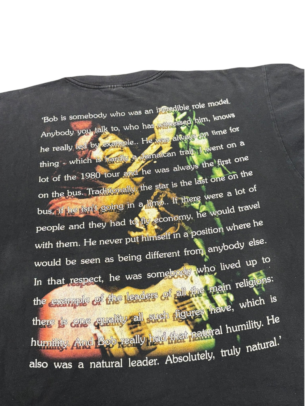 BOB MARLEY Quote History Tee