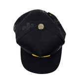 Chrome Hearts Cross Patch Baseball Hat Black/Yellow