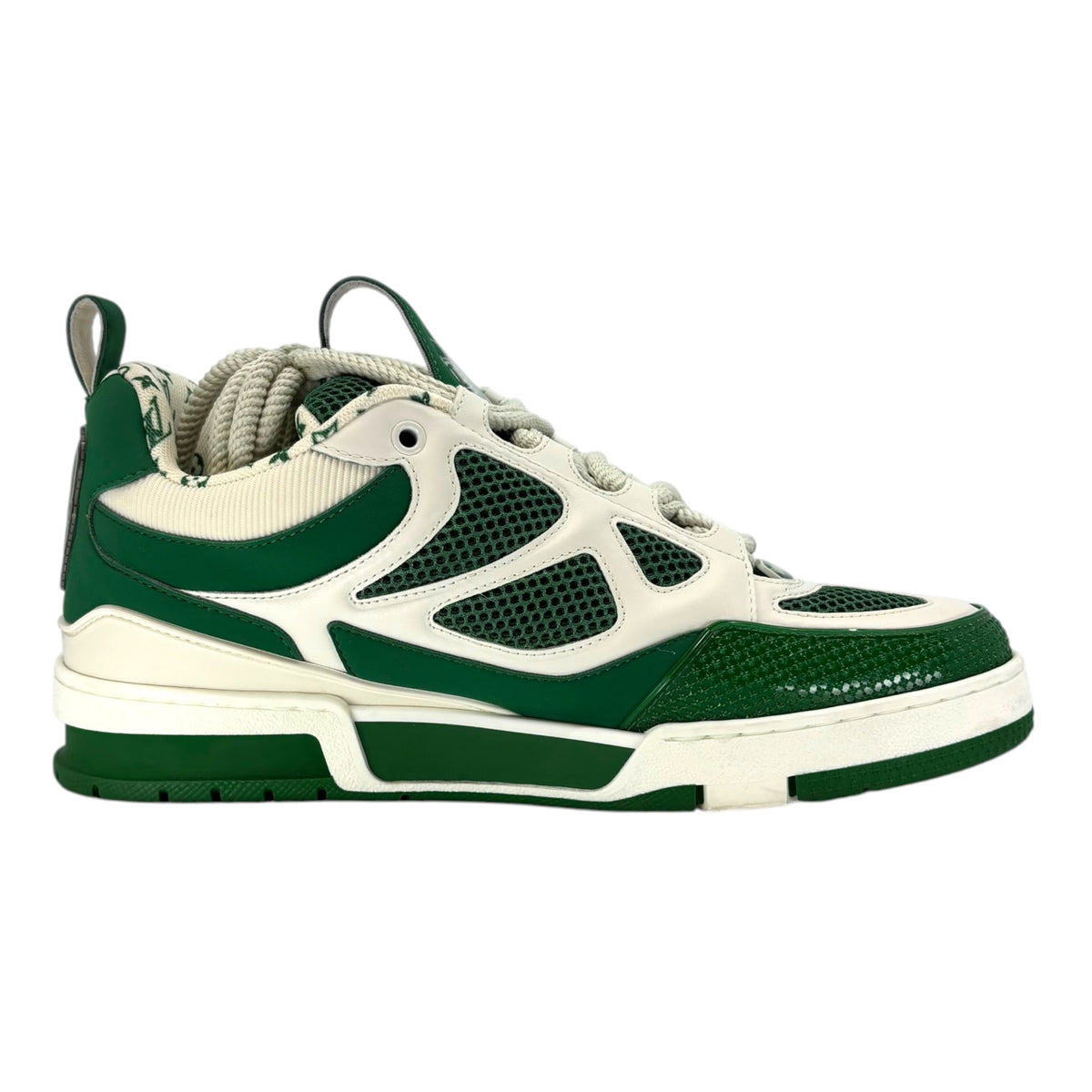 Louis Vuitton Skate Sneaker Green White