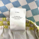 Louis Vuitton Damier Gradient Printed Silk Shorts Multicolor