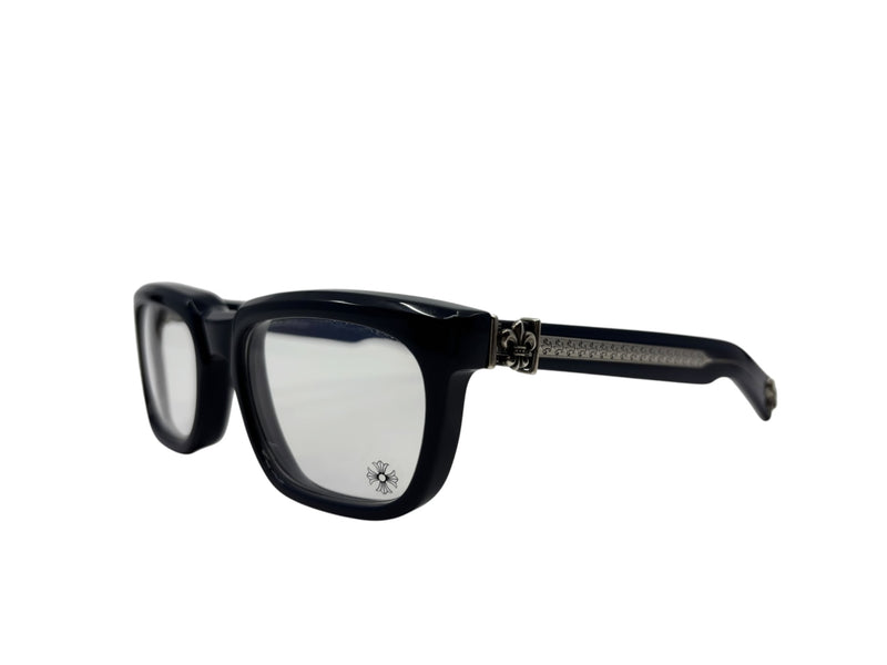 Chrome Hearts See You In Tea Glasses Navy/Silver Frame
