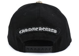 Chrome Hearts Dagger Denim Baseball Hat Black White