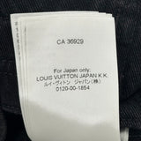 Louis Vuitton Monogram Denim Blouson Black