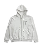 Chrome Hearts T Bar Logo Zip Up White