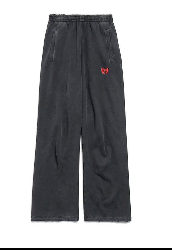 Balenciaga Laurel Classic Baggy Sweatpants Black
