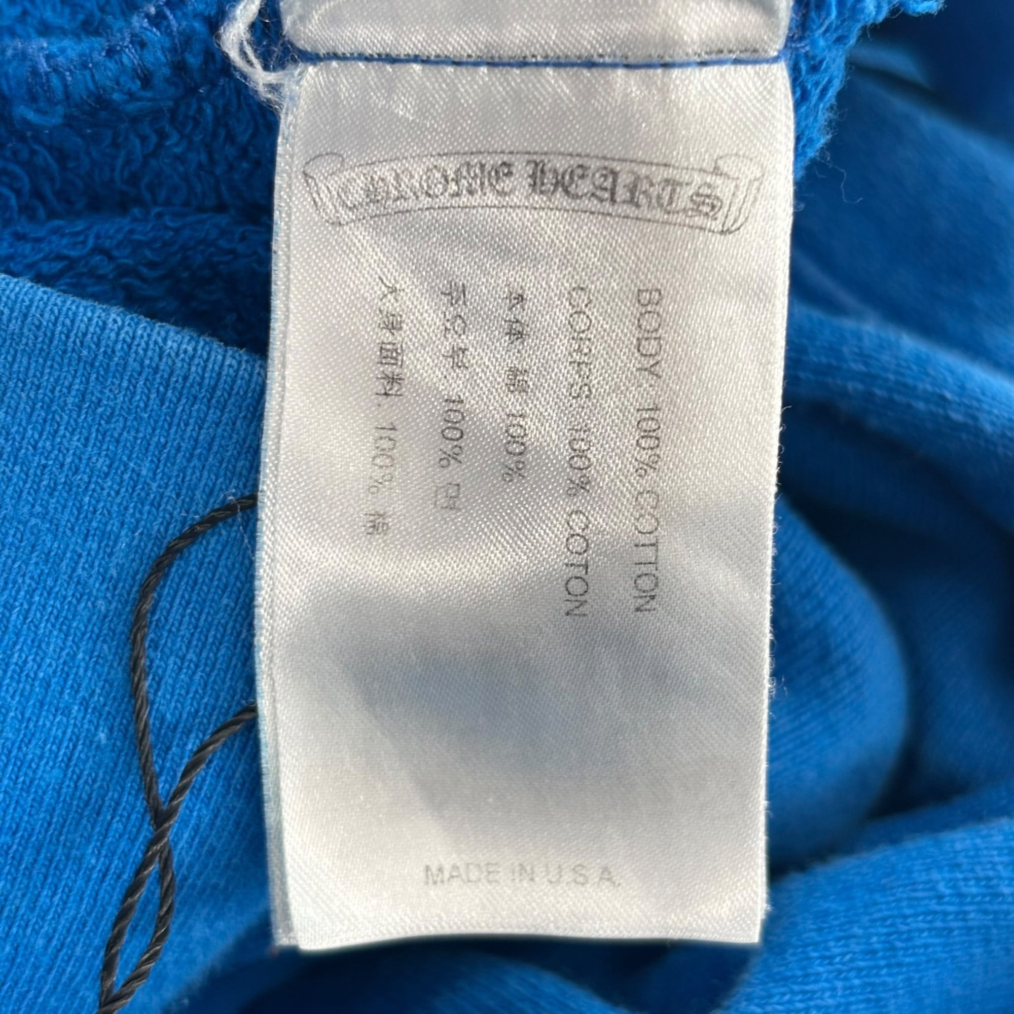 Chrome Hearts Matty Boy Space Hoodie Blue