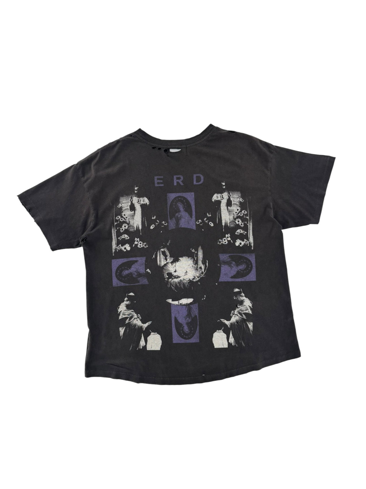 ERD Hollywood Couronne Tee Black