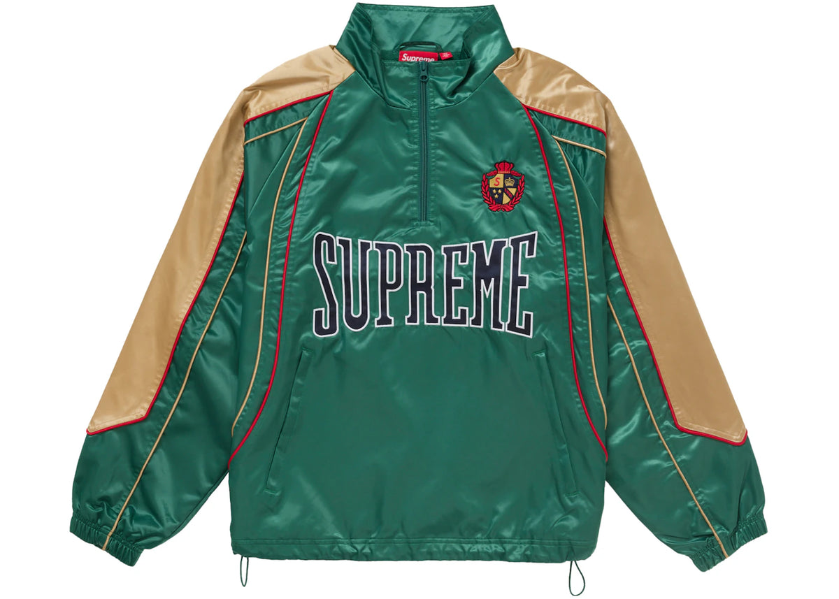 Supreme Satin Piping Pullover Green