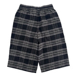 Chrome Hearts After School Cross Patch Flannel Shorts Grey
