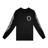 Chrome Hearts Horseshoe Thermal Waffle Tee Black