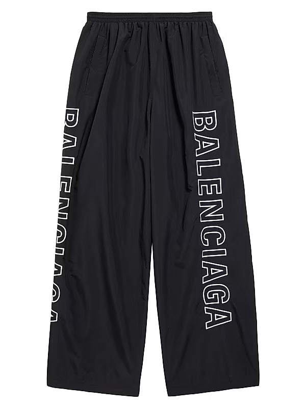 Balenciaga Outline Tracksuit Pants Black