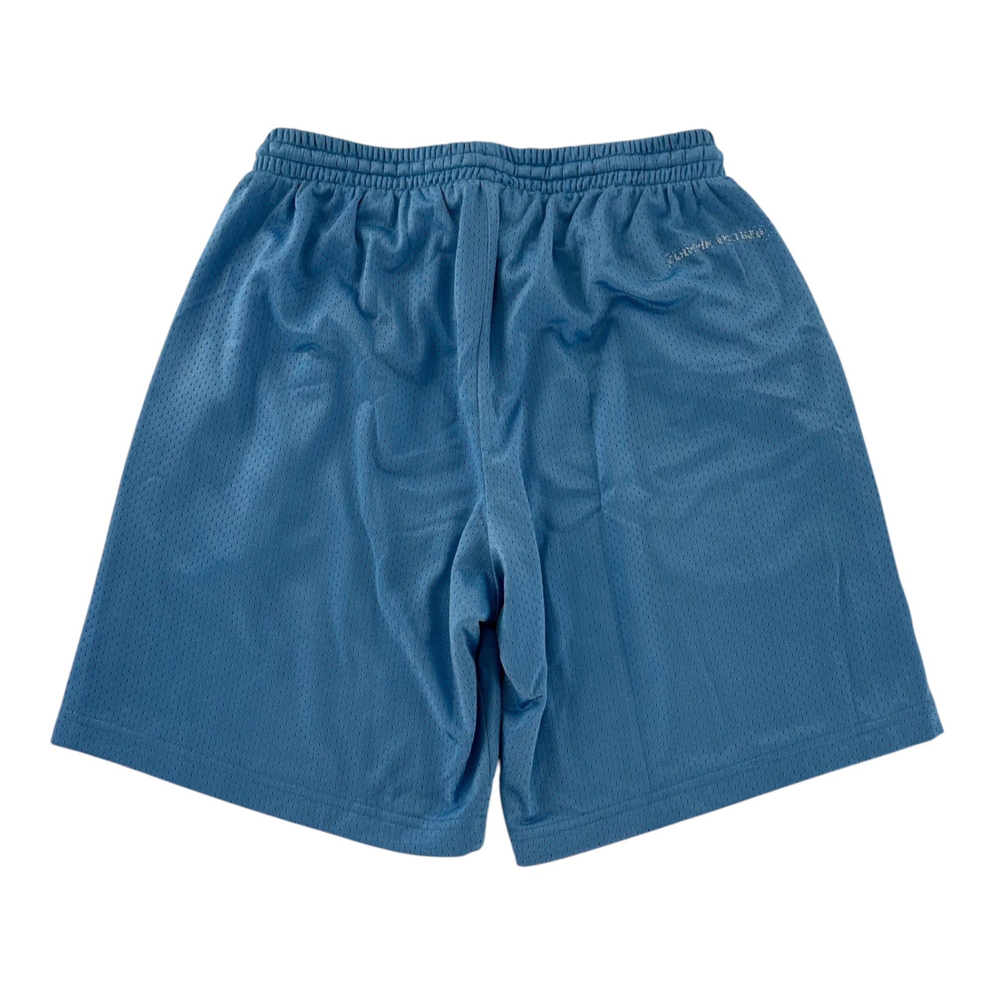 Chrome Hearts Sports Mesh Varsity Shorts Blue