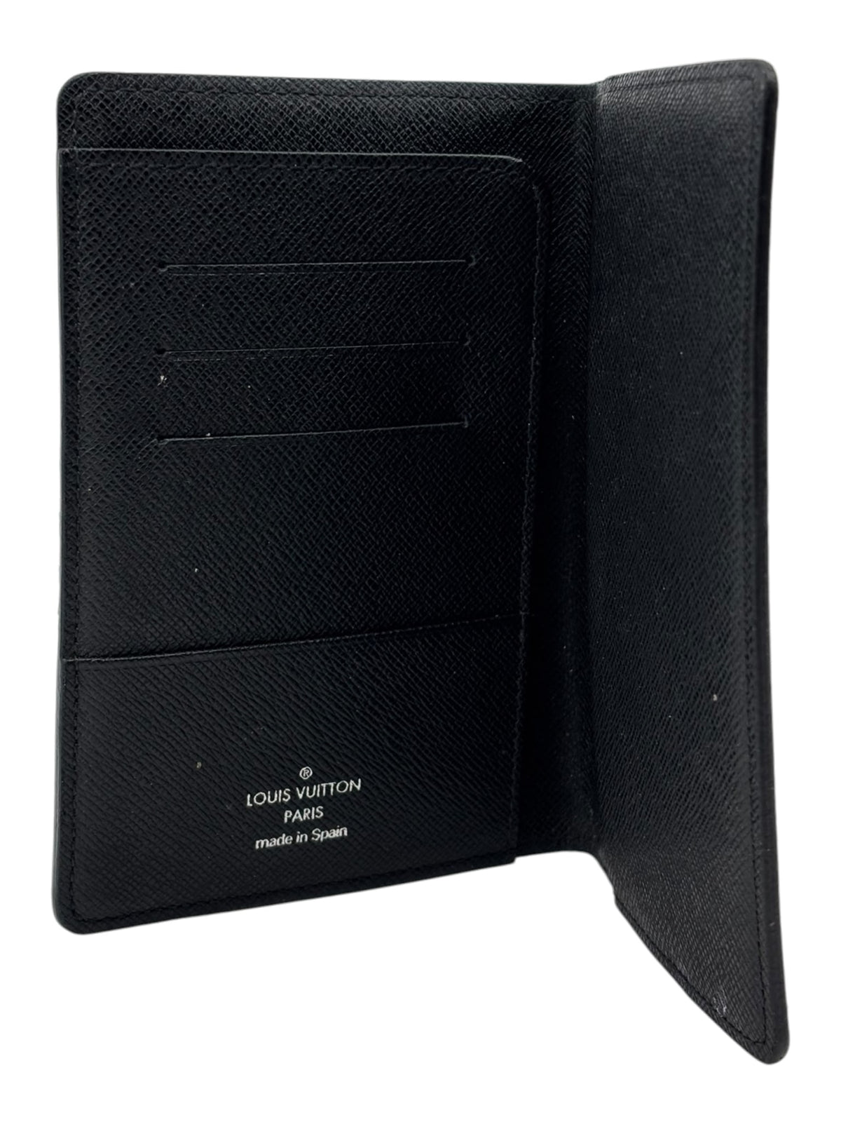 Louis Vuitton Passport Cover Black