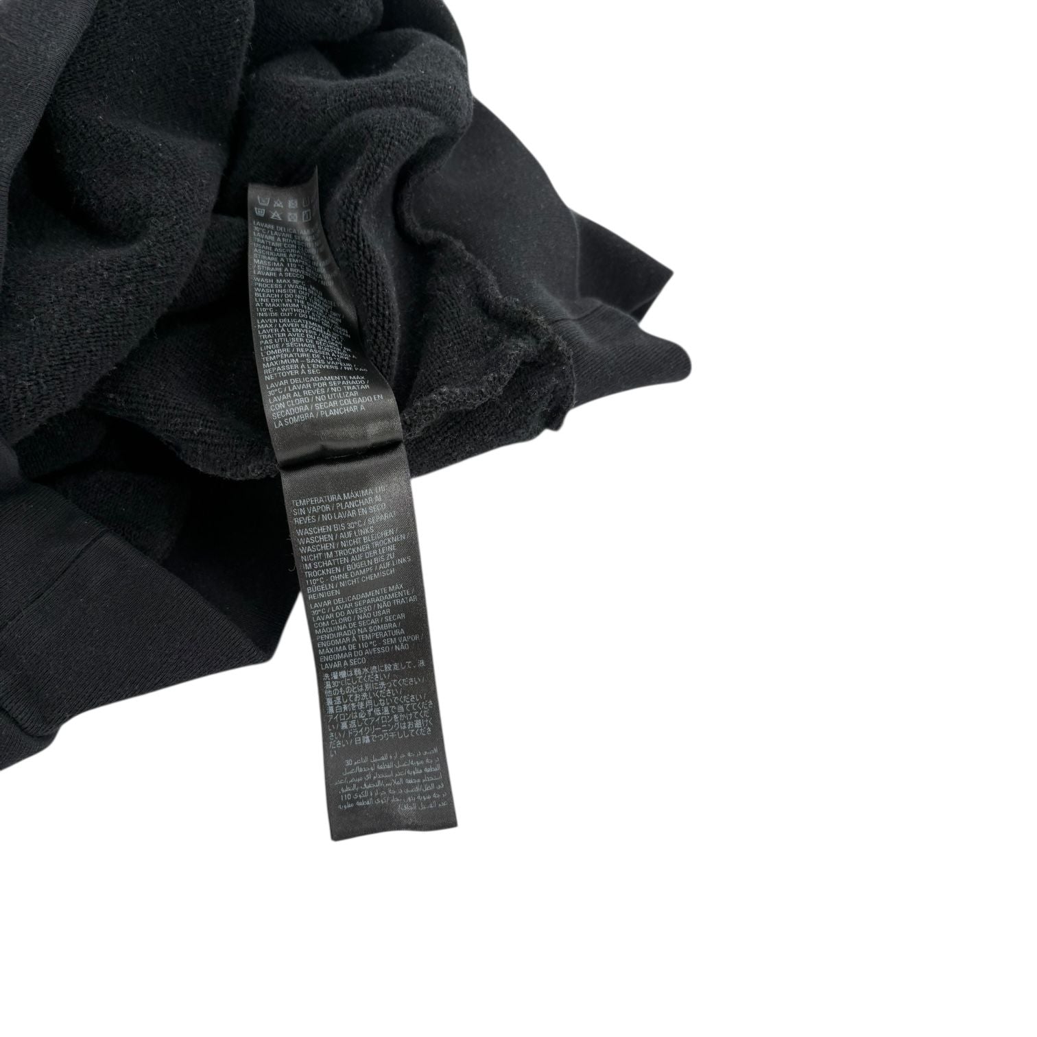 Balenciaga Adidas Hoodie Black