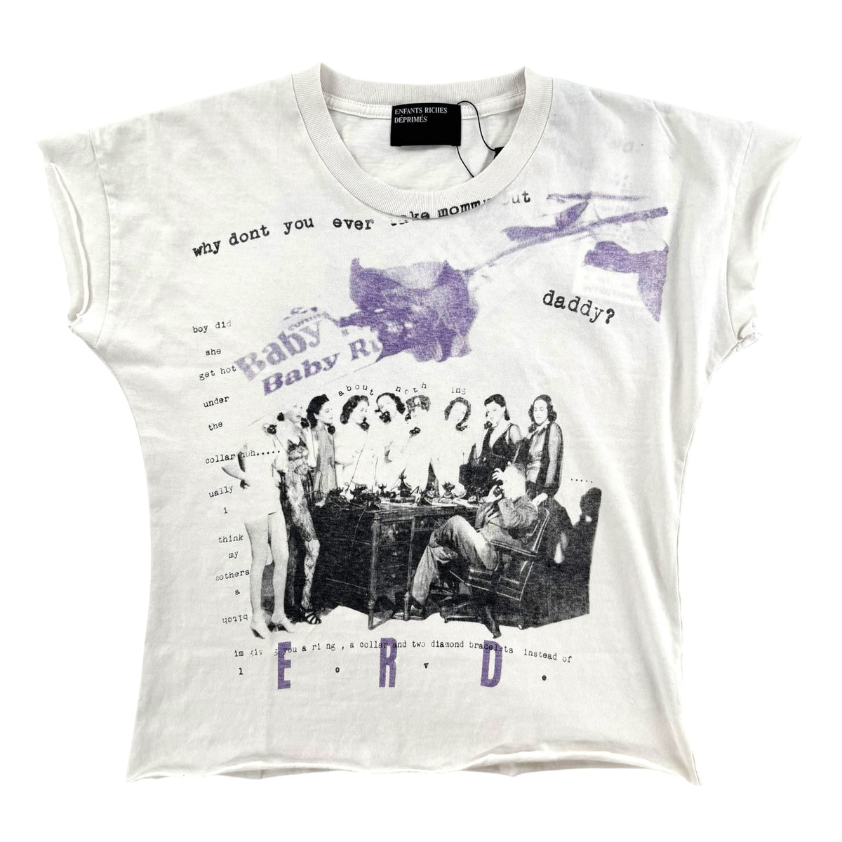 ERD Take Mommy Out Tee White