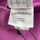 Chrome Hearts Matty Boy Spider Web Crewneck Sweatshirt Purple