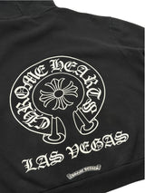 Chrome Hearts Horseshoe Logo Las Vegas Hoodie Black