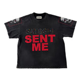 Satoshi Sent Me Shirt Black