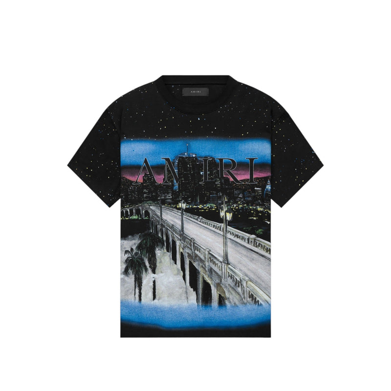 Amiri Painted City Tee Black