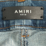 Amiri MX1 Ribbed Jeans Blue Black