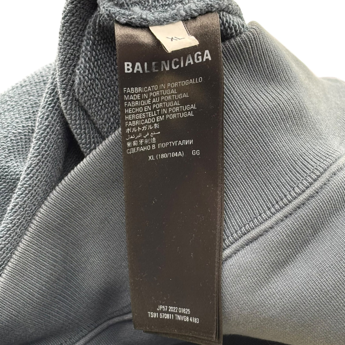 Balenciaga Embriodered Logo Hoodie