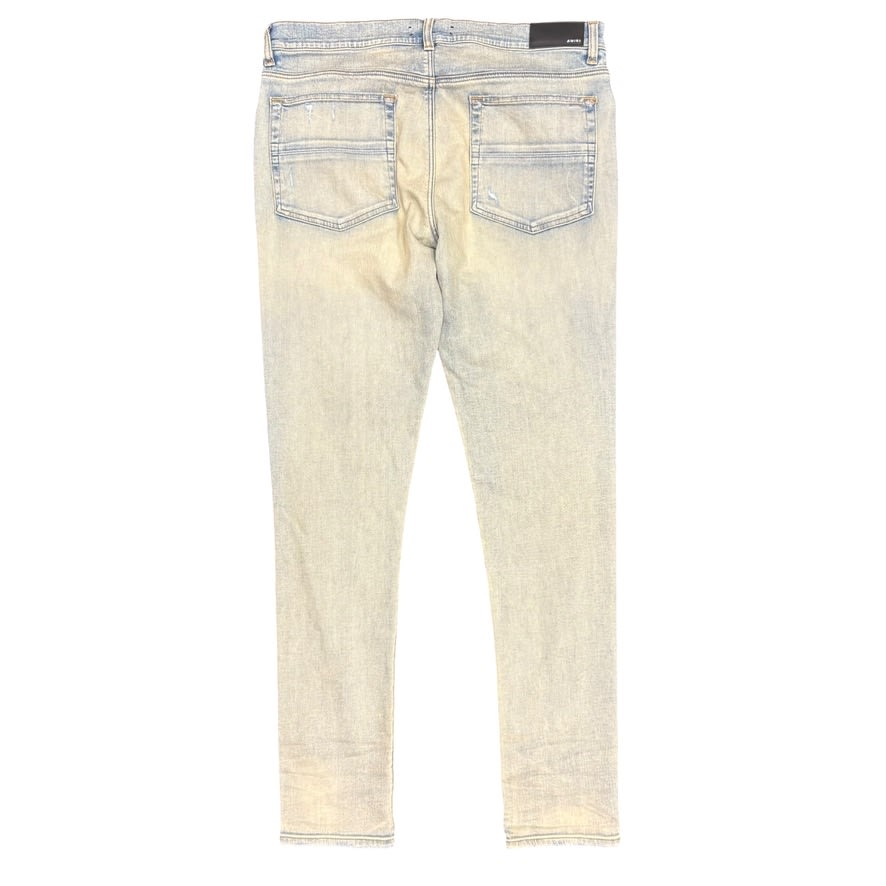 Amiri Blue Boucle Jeans