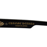 Chrome Hearts Box Officer Glasses Black Gold