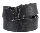 Louis Vuitton Monogram Belt Black