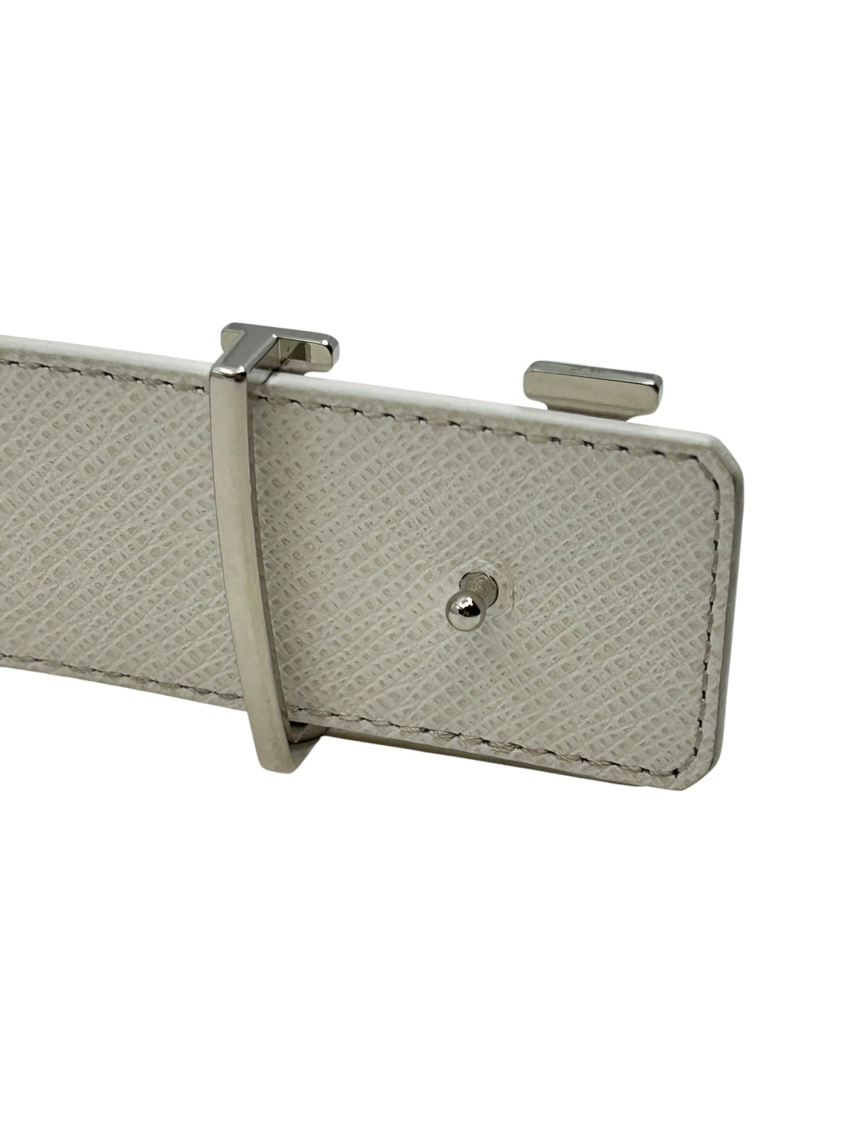 Louis Vuitton White Monogram Belt