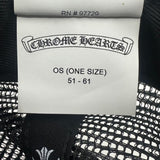 Chrome Hearts Hollywood Trucker Hat Black