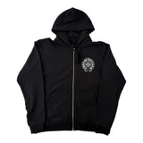 Chrome Hearts Hangzhou Horseshoe Zip-Up Hoodie Black